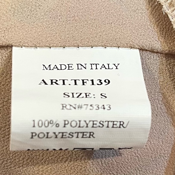 Allegra Massetti Made In Italy Sleeveless Maxi Dress Floral Design Like New - Picture 7 of 11